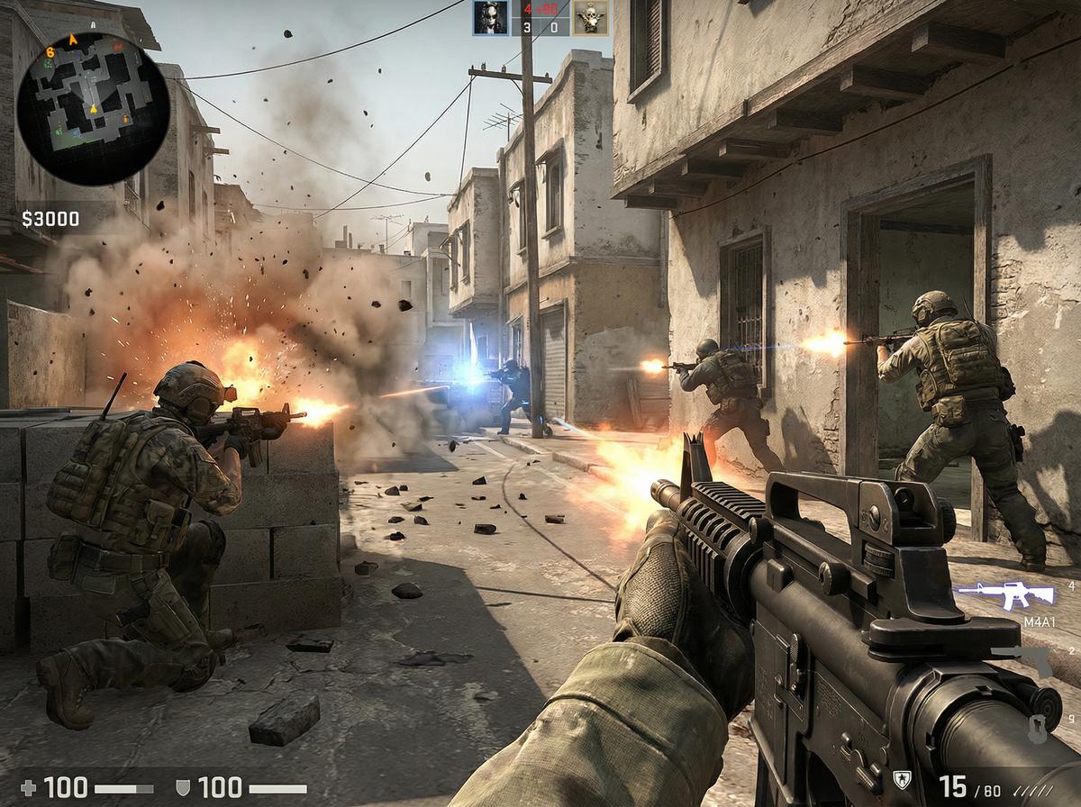 糖心vlog反恐精英视频解说